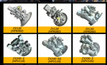 Keep Your Hitachi Excavator Moving: Complete Main Hydraulic Pumps Now in Stock